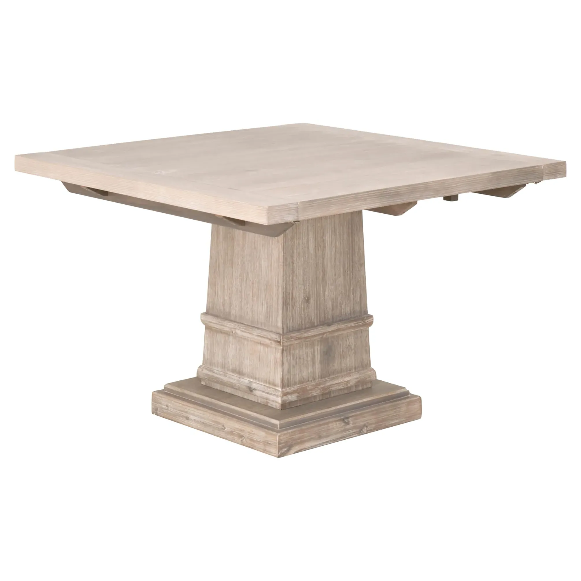 Julian Square Extendable Dining Table - Grey, Acacia image