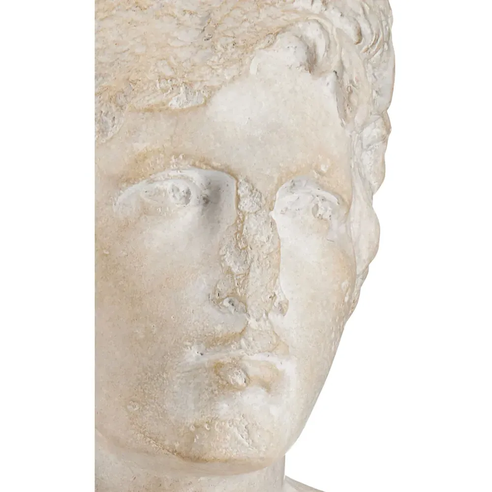 Julien French Country Greek Torso Sculpture - Beige