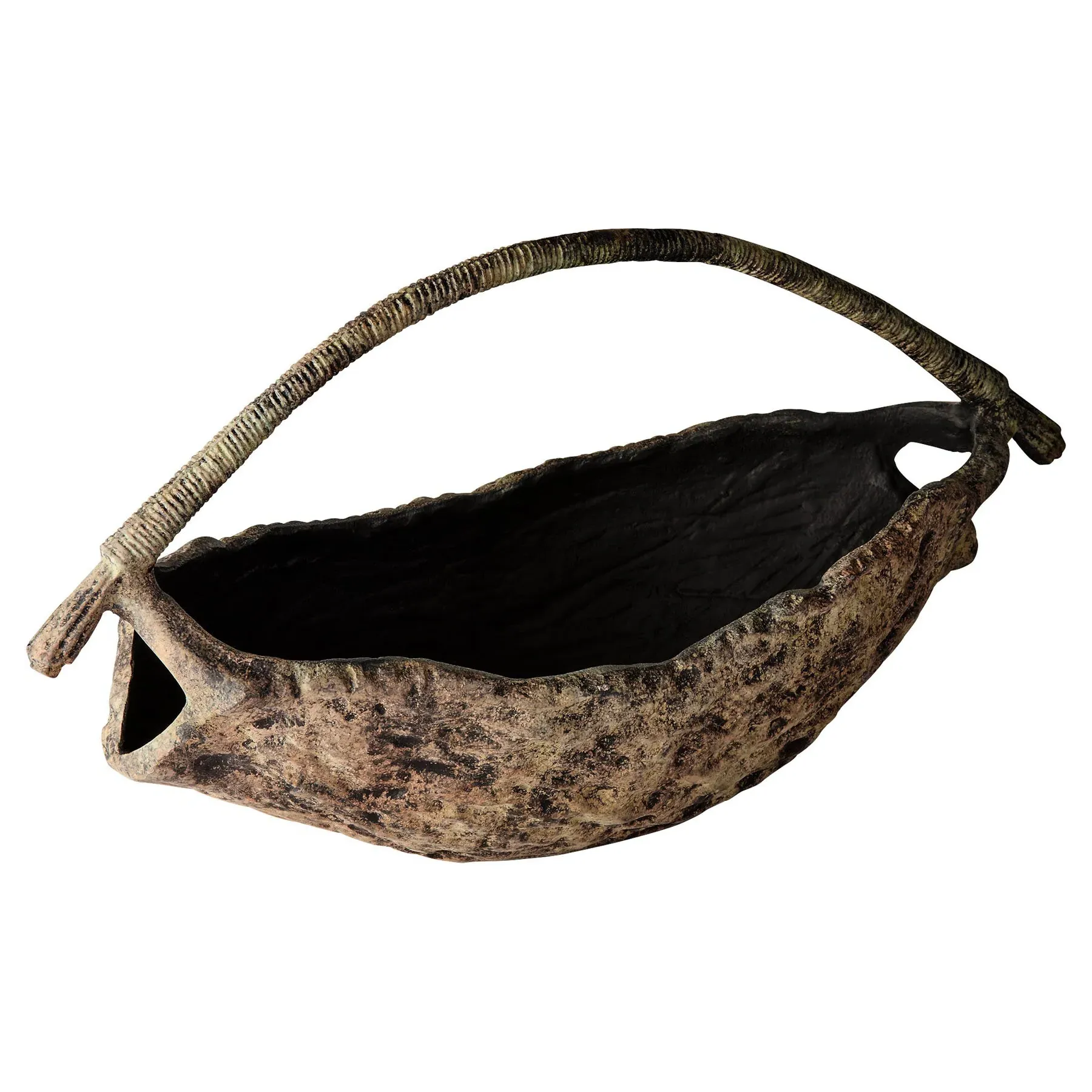 Julien Large Decorative Bowl - Bronze, Cast Aluminum