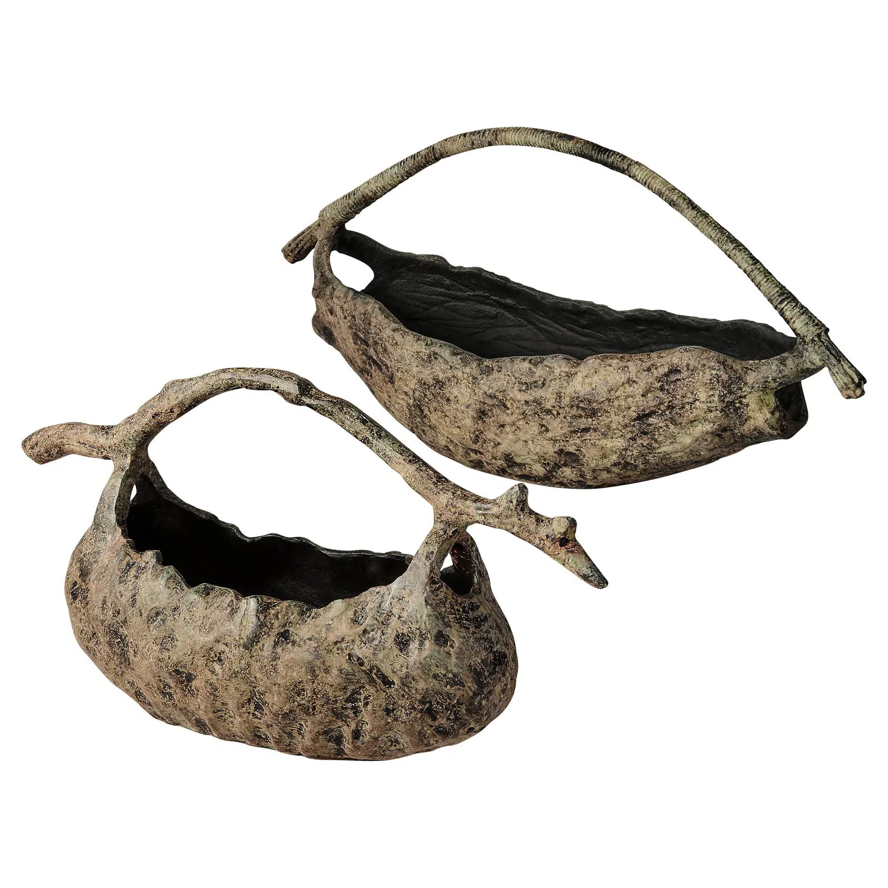 Julien Large Decorative Bowl - Bronze, Cast Aluminum