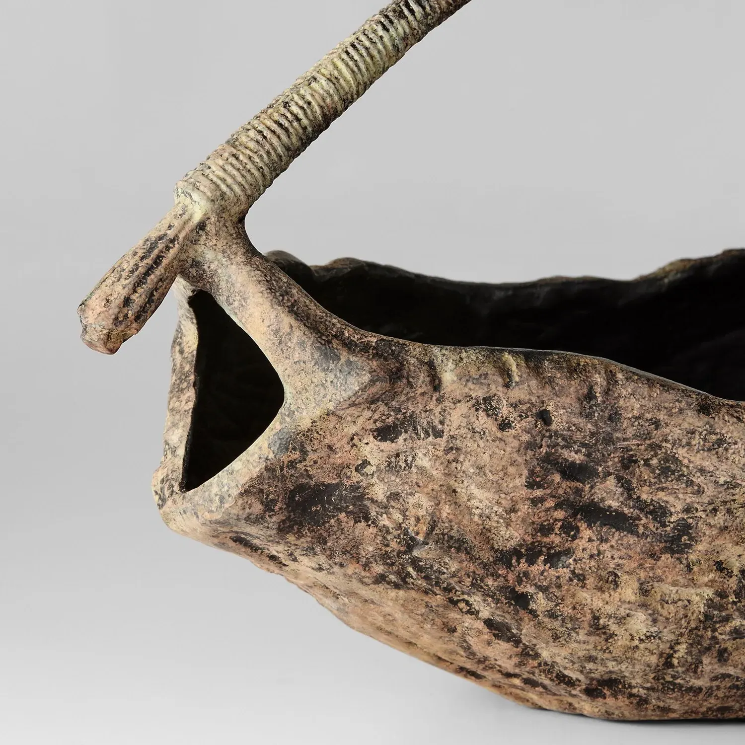 Julien Large Decorative Bowl - Bronze, Cast Aluminum