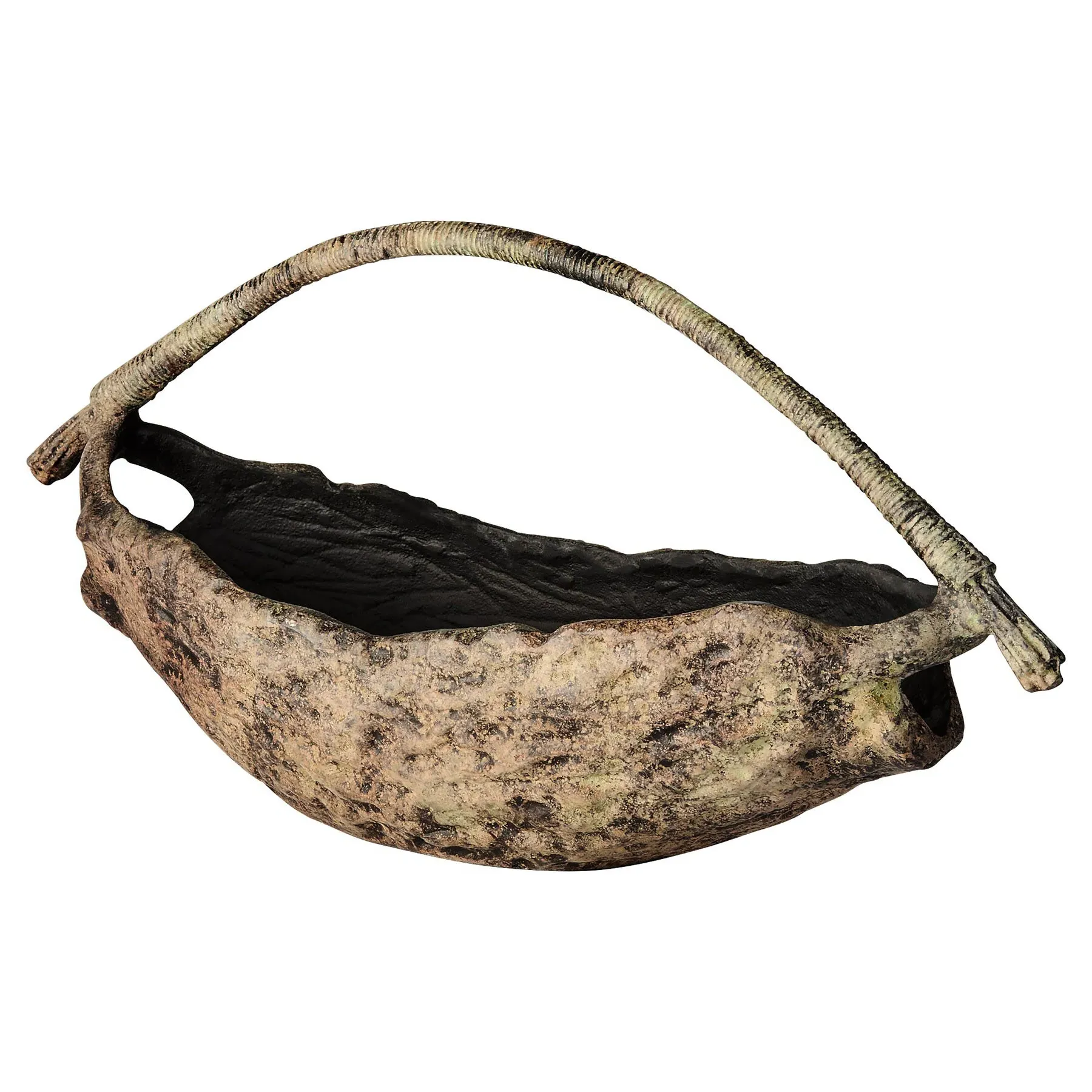 Julien Large Decorative Bowl - Bronze, Cast Aluminum