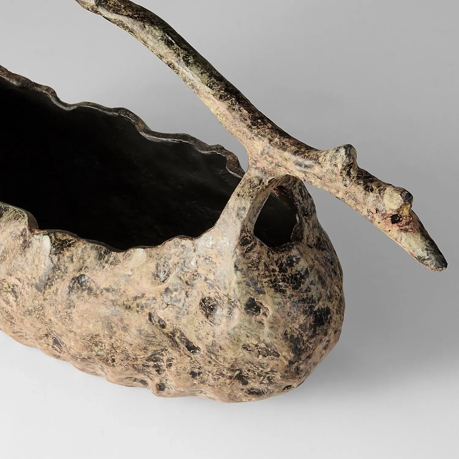 Julien Small Decorative Bowl - Bronze, Cast Aluminum