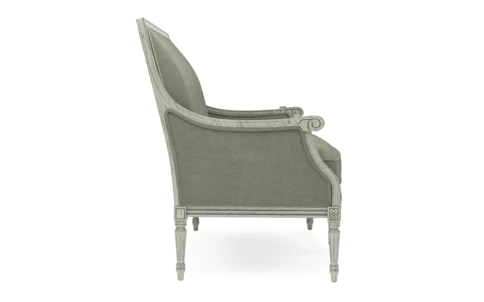 Juliette Settee - Sage, Velvet