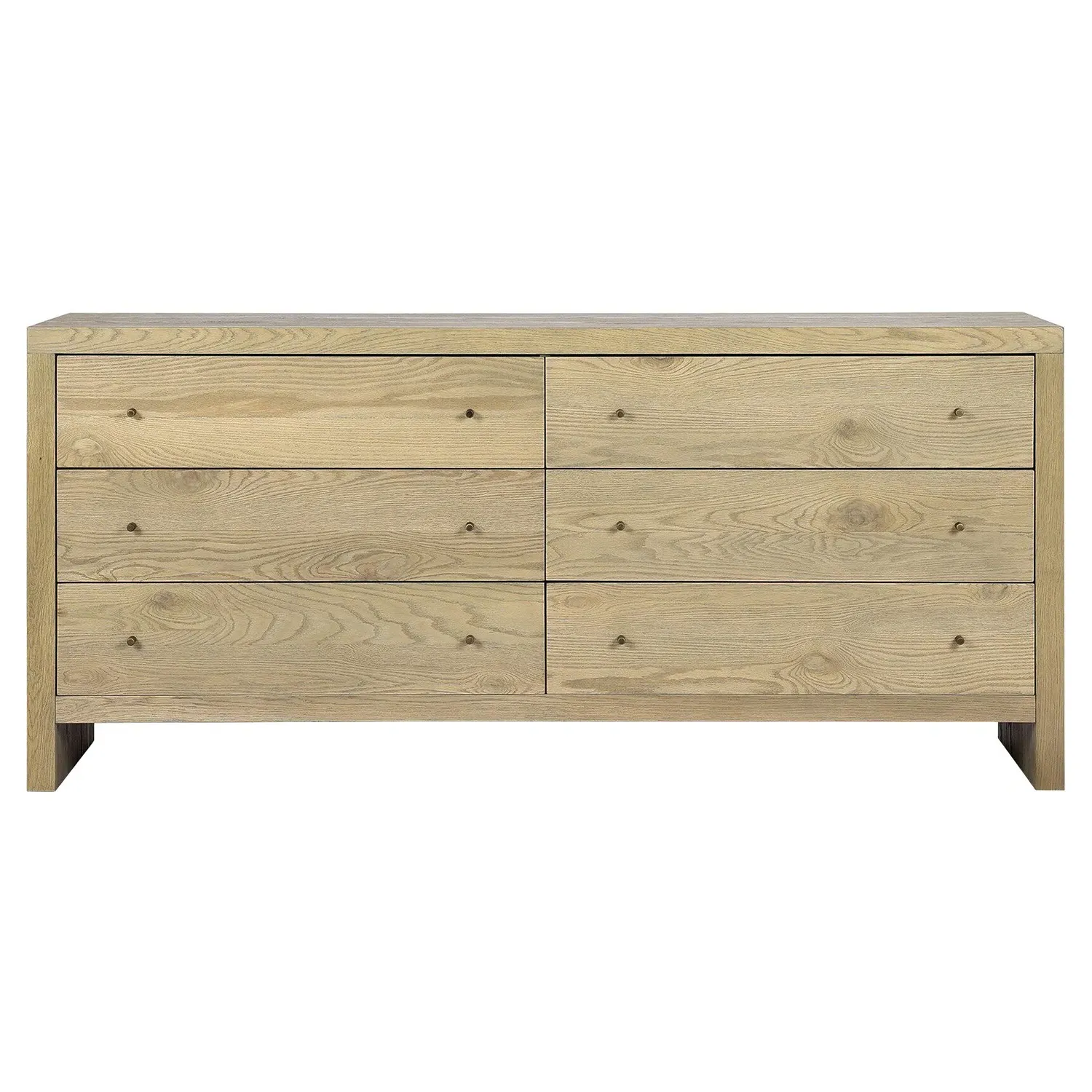Julius Double Dresser - Brown, Oak image