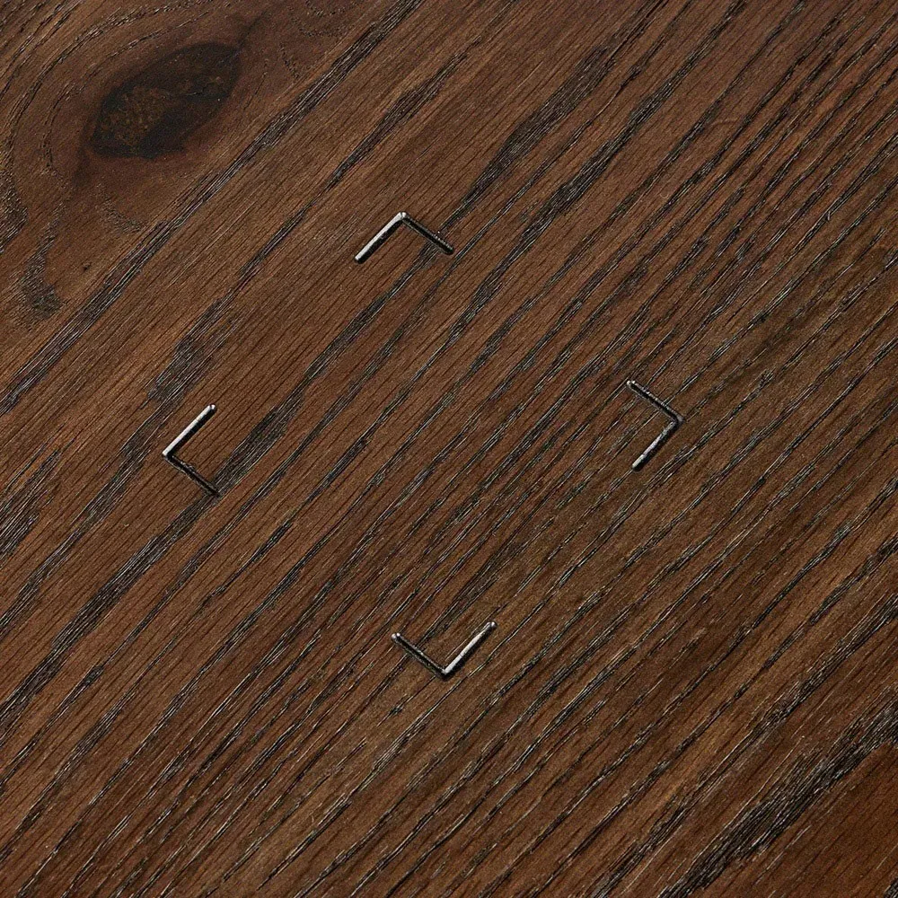 Julius Executive Desk - Brown, Oak