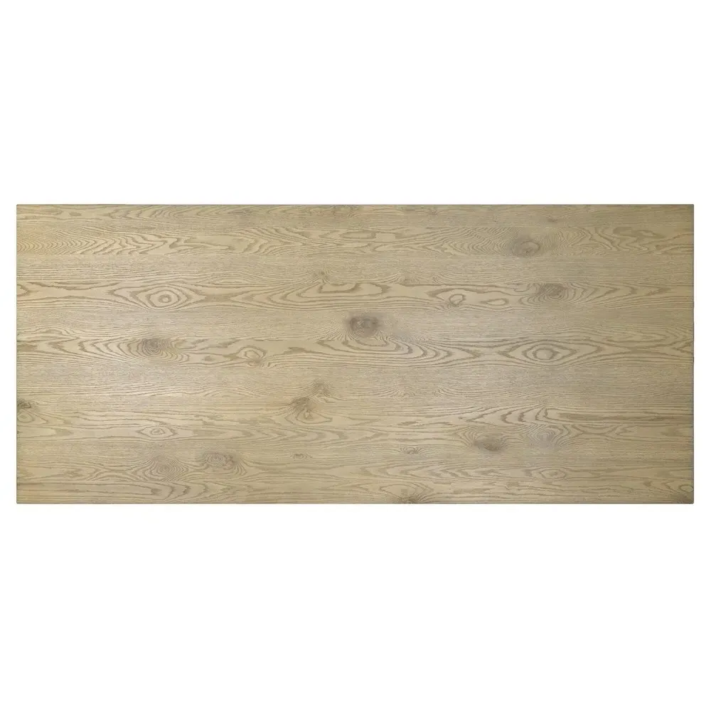 Julius Rectangular Dining Table - Light Brown, Oak