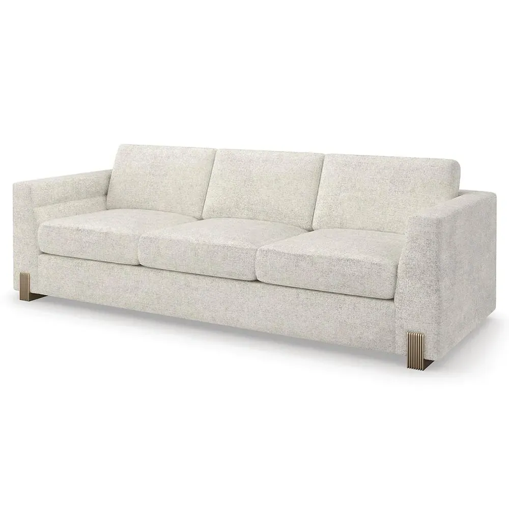 Kaia 3-Seater Sofa - Oatmeal, Performance Fabric