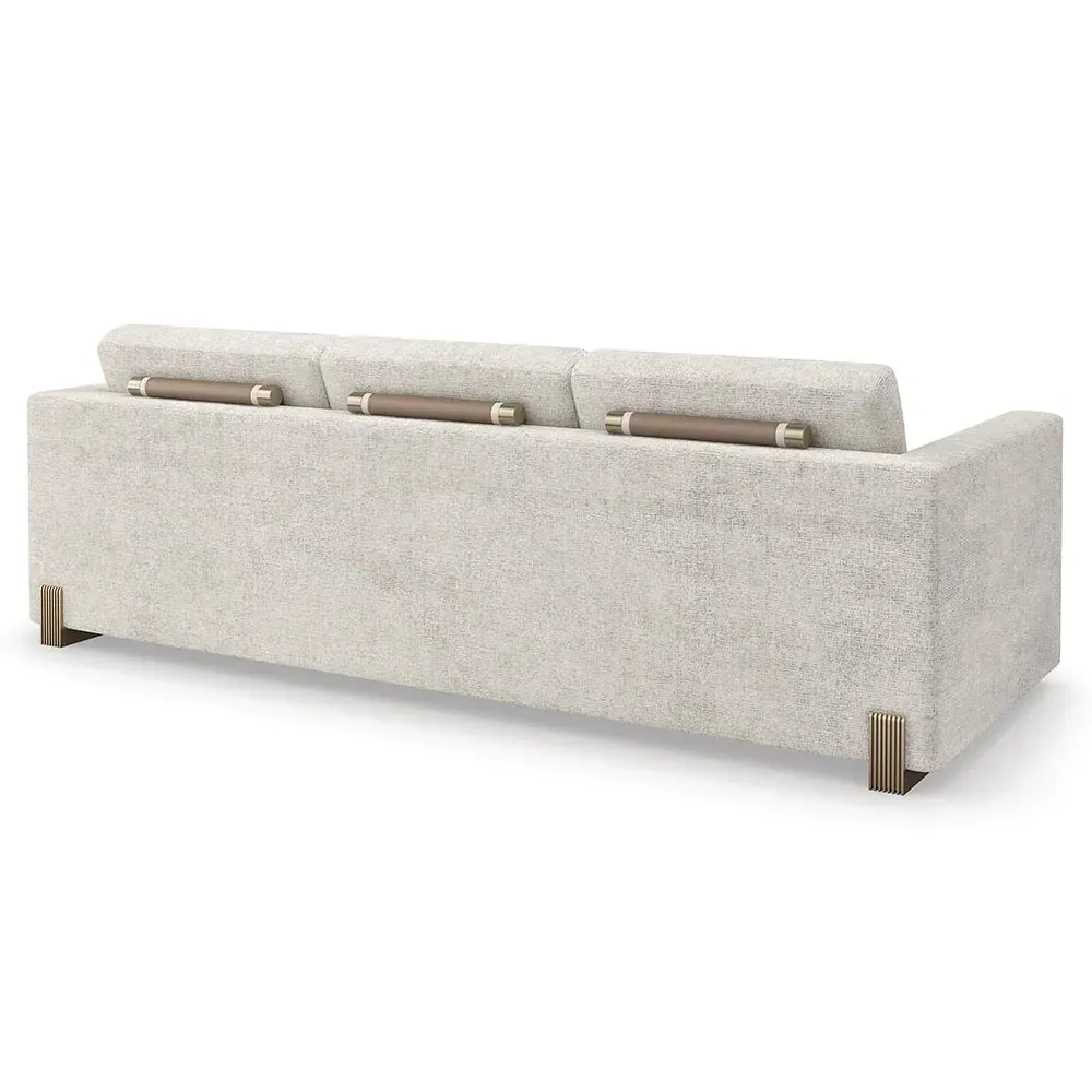 Kaia 3-Seater Sofa - Oatmeal, Performance Fabric