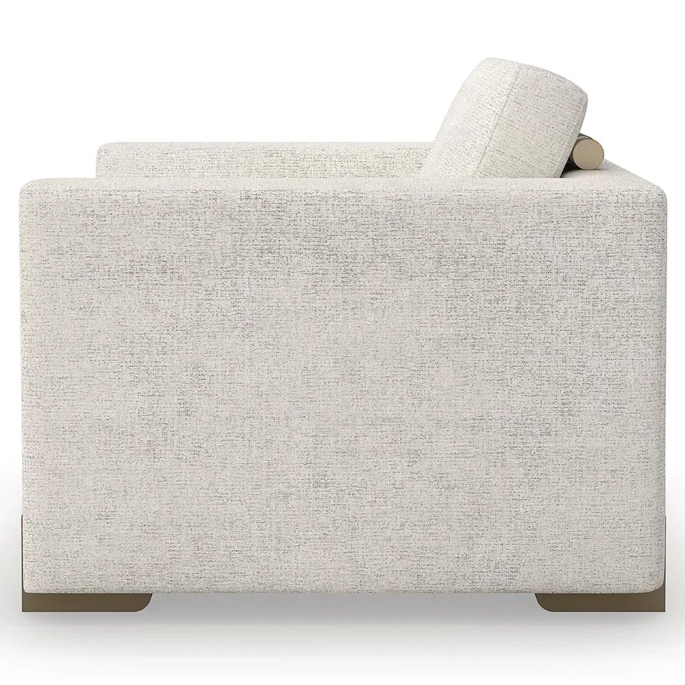 Kaia Arm Chair - Oatmeal, Performance Fabric