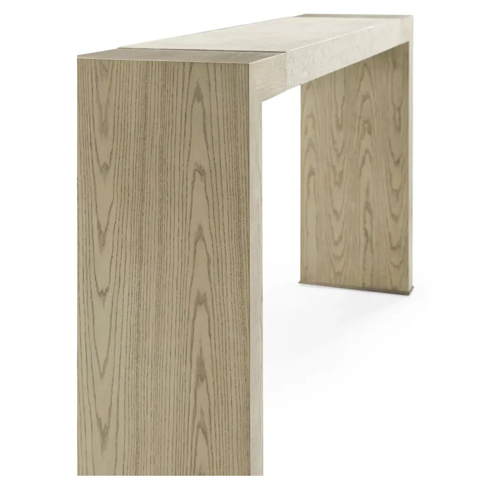 Kaia Console Table - Dune Brown, Oak