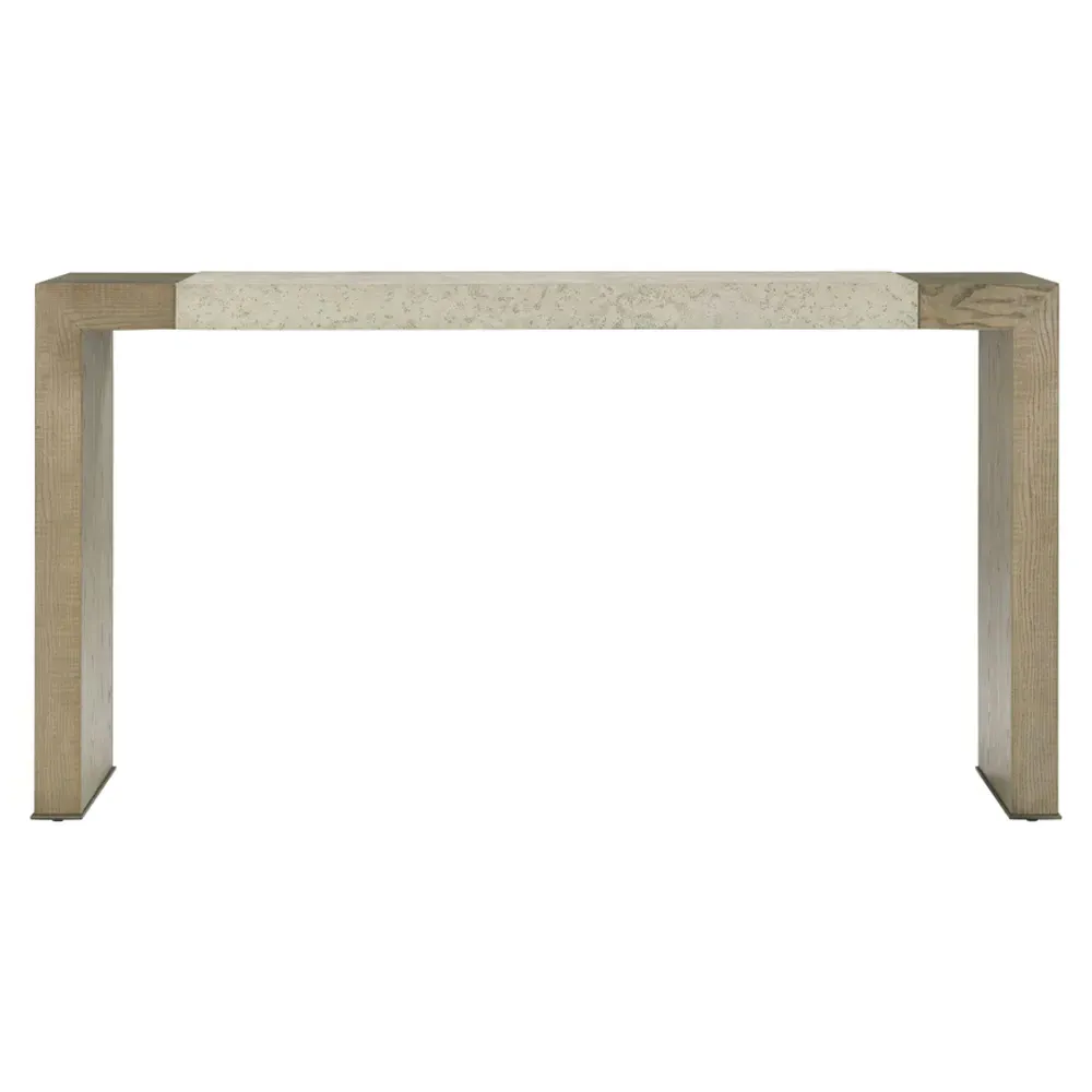 Kaia Console Table - Dune Brown, Oak