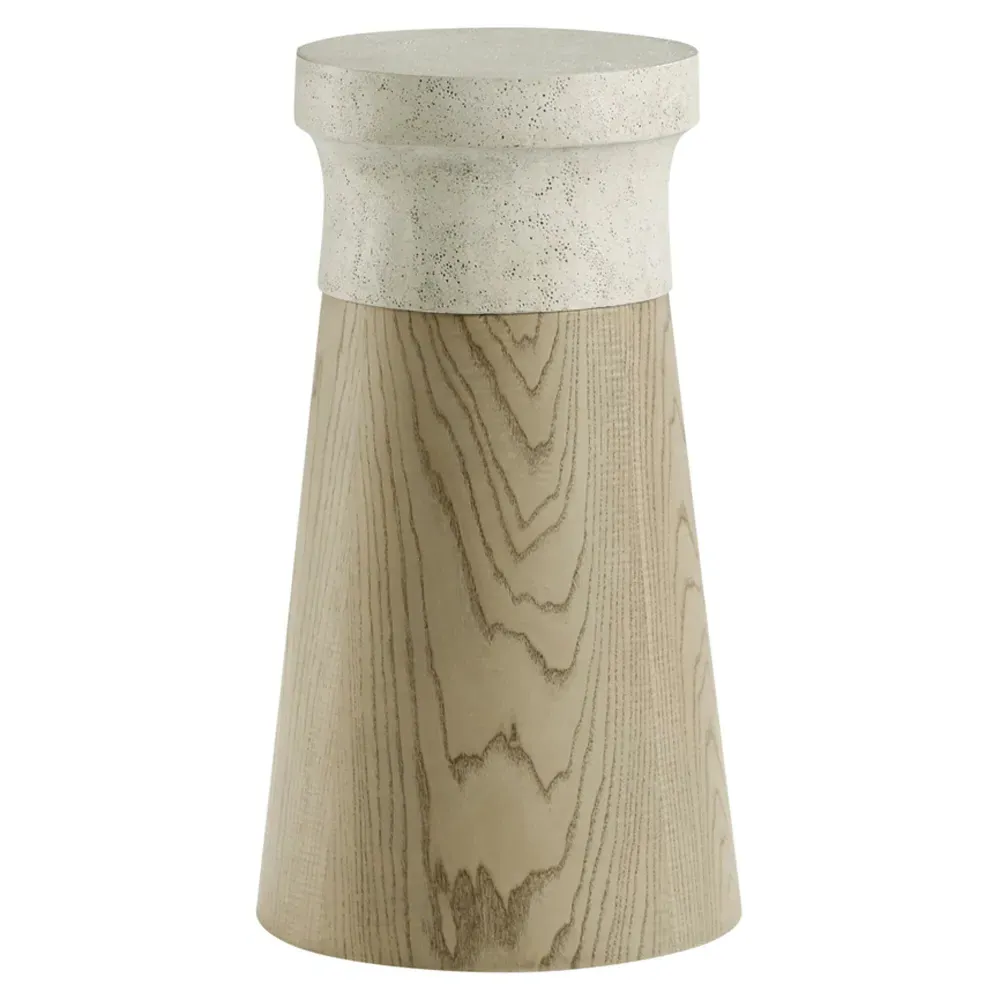 Kaia Small Accent Table - Dune Brown, Oak image