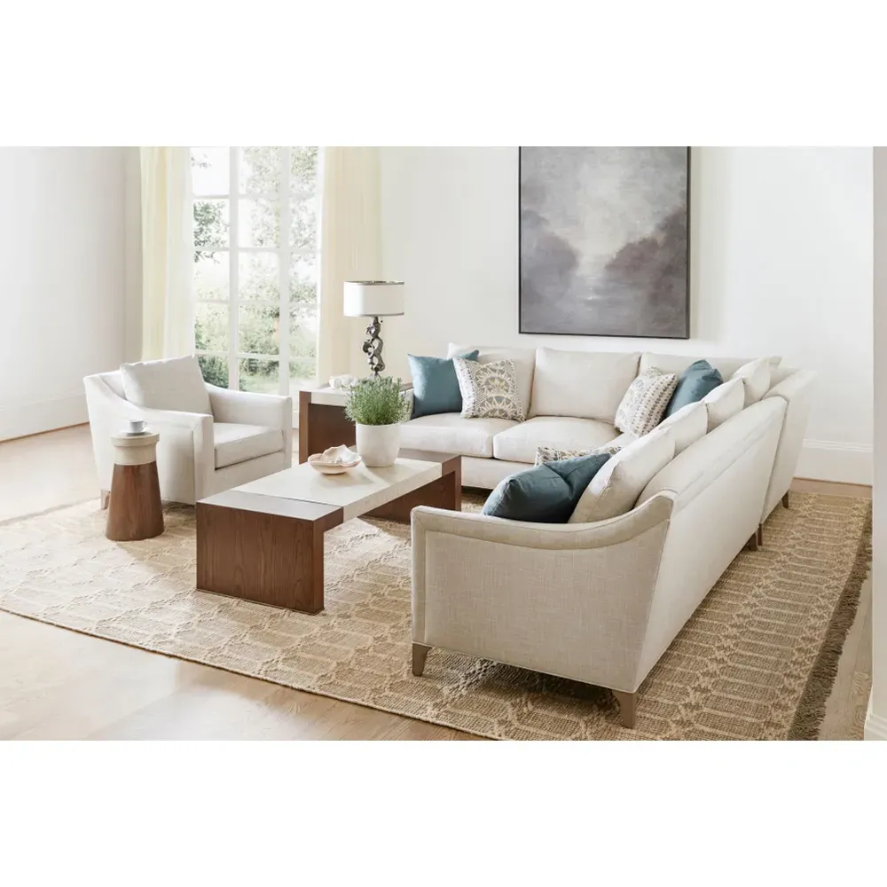 Kaia Small Accent Table - Earth Brown, Oak