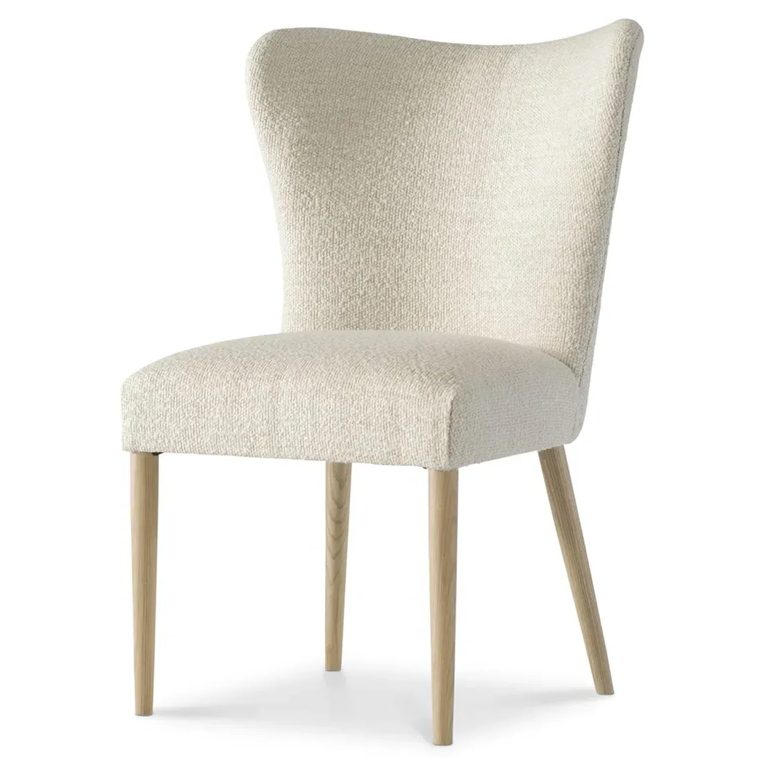 Kaiden Wing Back Dining Chair - Beige