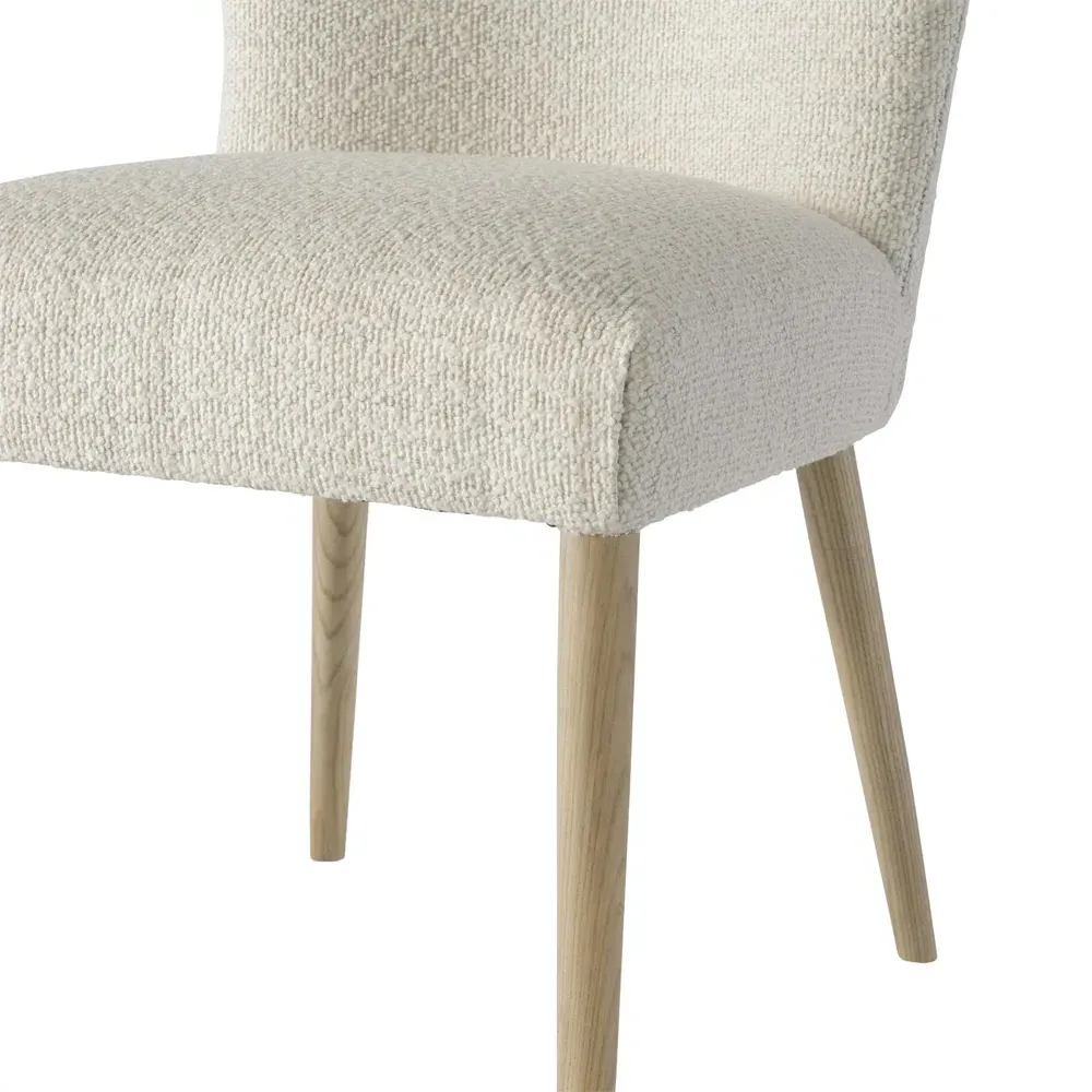 Kaiden Wing Back Dining Chair - Beige