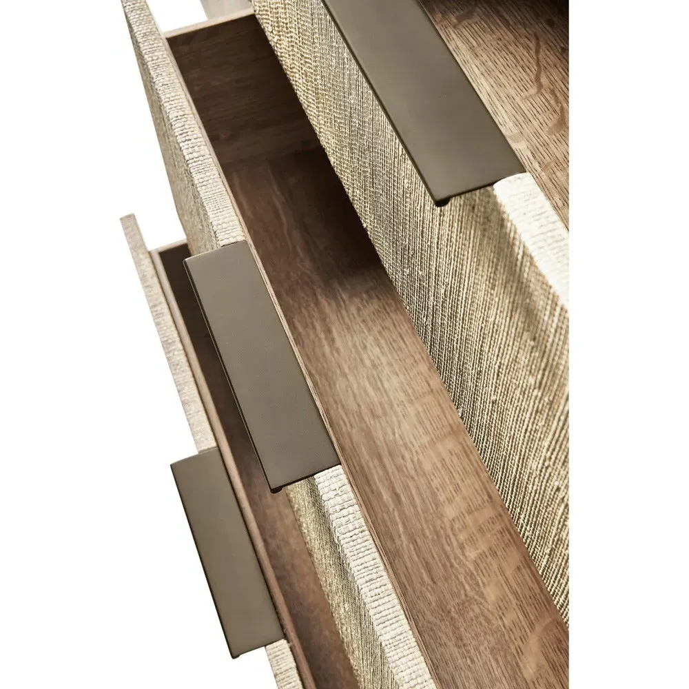 Kaila Double Dresser - Whitewashed, Oak