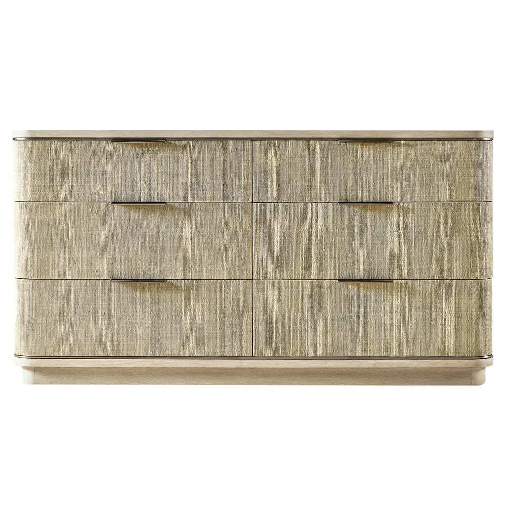 Kaila Double Dresser - Whitewashed, Oak