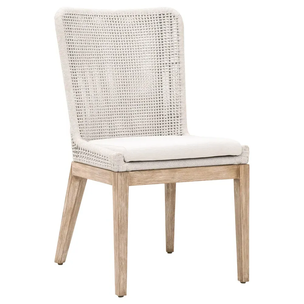 Kailey Dining Side Chair Set of 2 - White, Mahogany