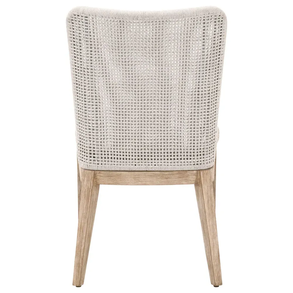 Kailey Dining Side Chair Set of 2 - White, Mahogany