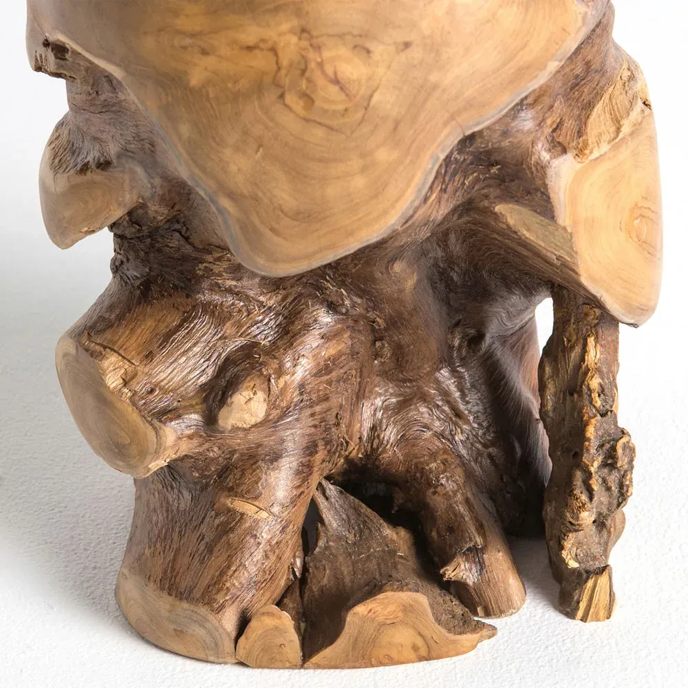 Kaili Outdoor Side Table - Natural, Teak