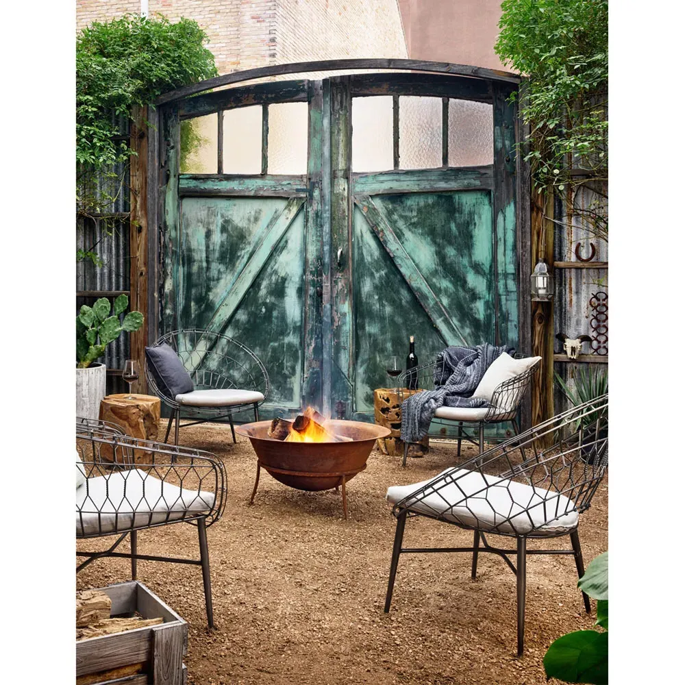 Kaili Outdoor Side Table - Natural, Teak