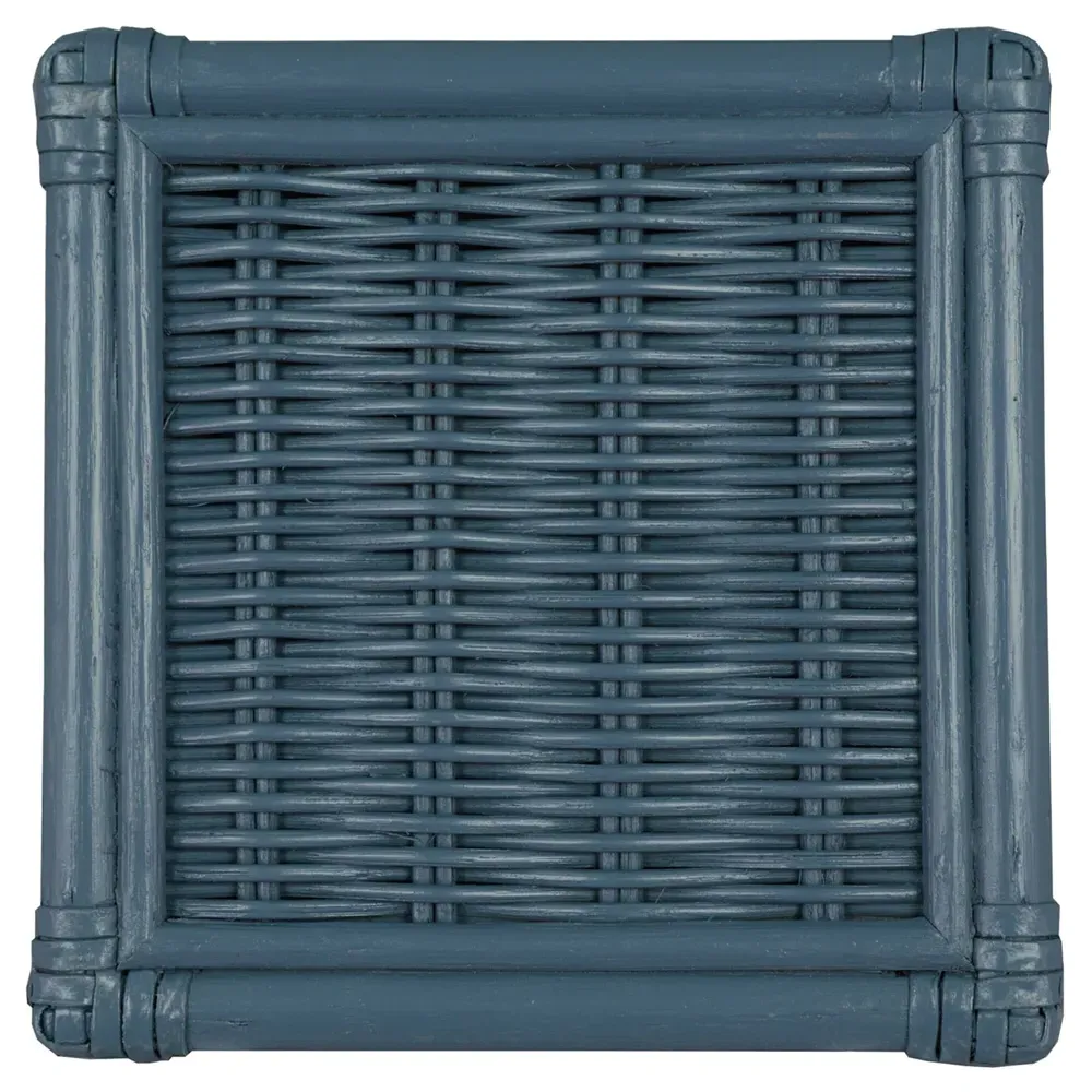 Kalea Double Dresser - Dark Blue, Rattan