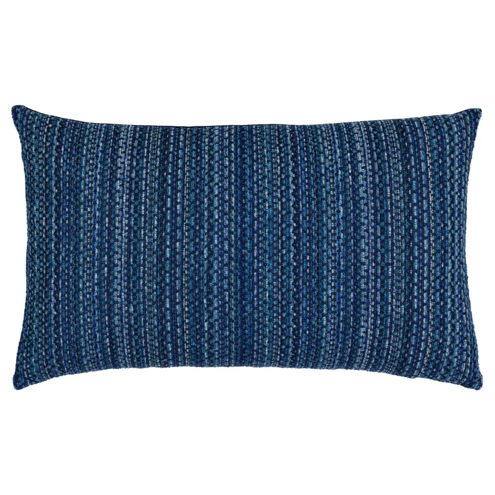 Kaleidoscope Lumbar Pillow - Midnight Blue, Sunbrella Acrylic