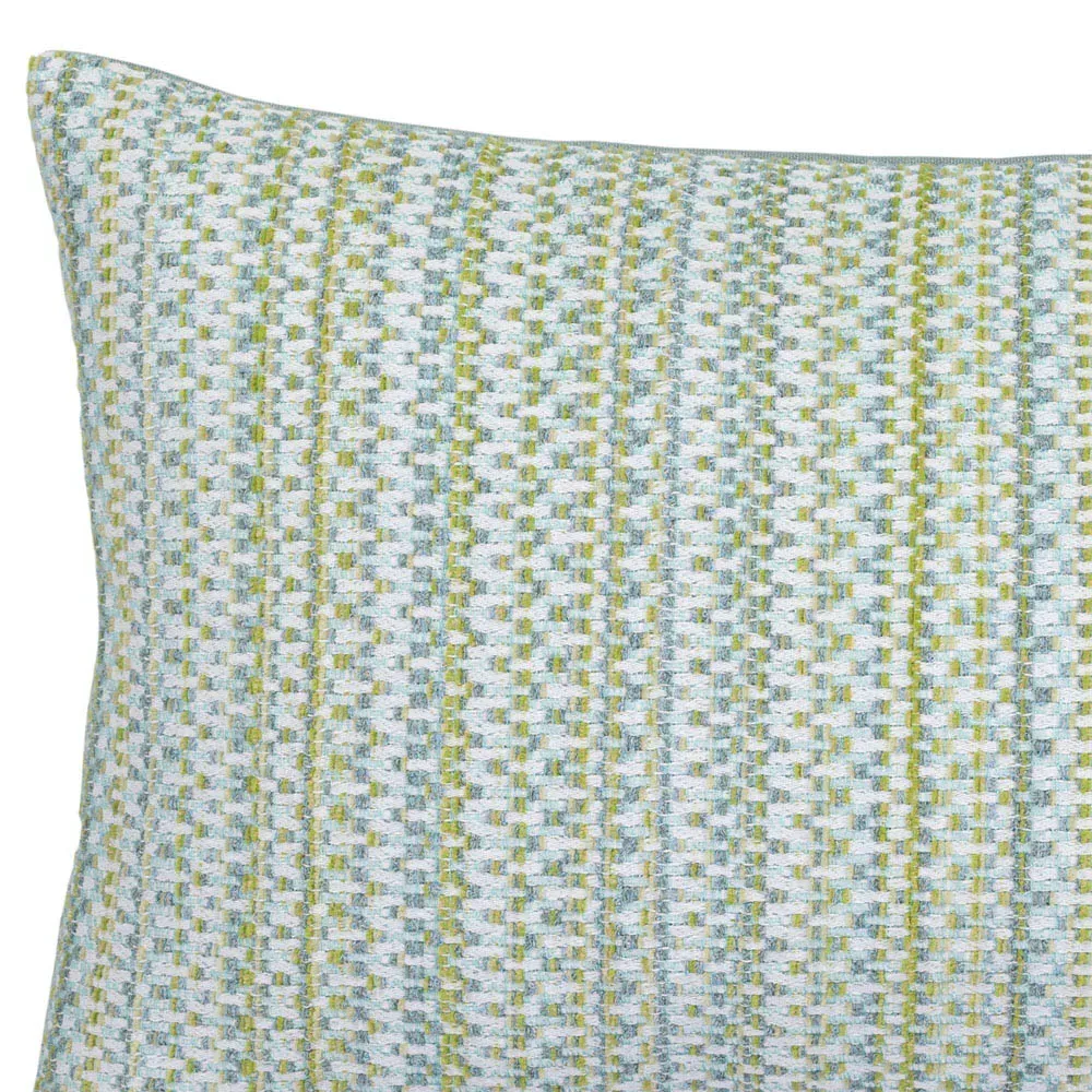 Kaleidoscope Lumbar Pillow - Spring Green, Sunbrella Acrylic