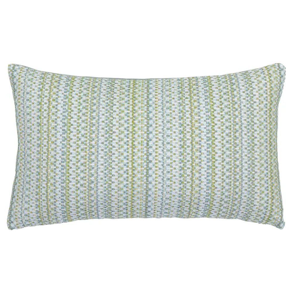 Kaleidoscope Lumbar Pillow - Spring Green, Sunbrella Acrylic