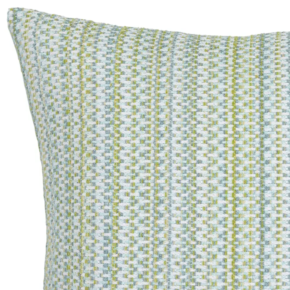 Kaleidoscope Throw Pillow - Spring Green, Sunbrella Acrylic