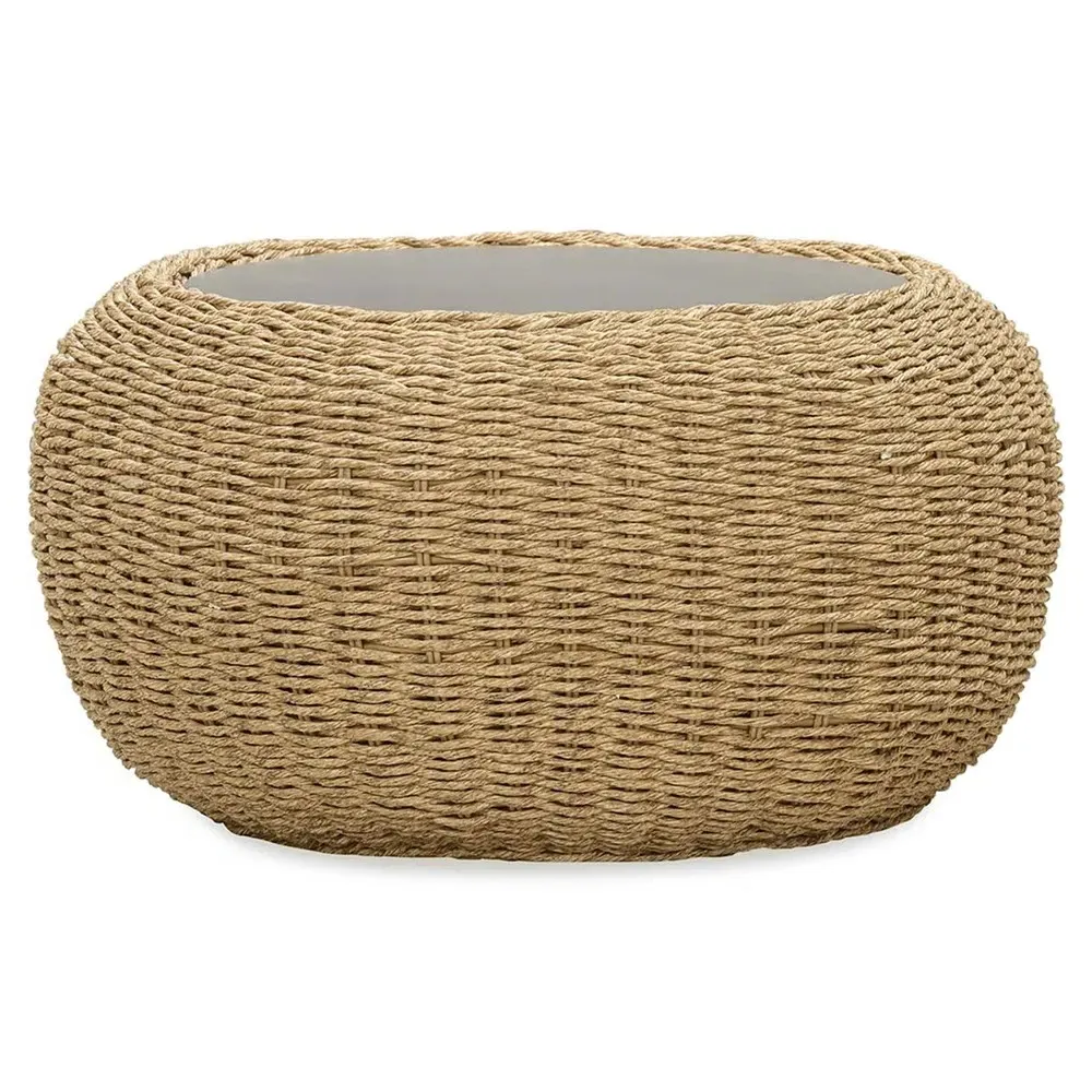Kalia Outdoor Side Table - Natural, Wicker