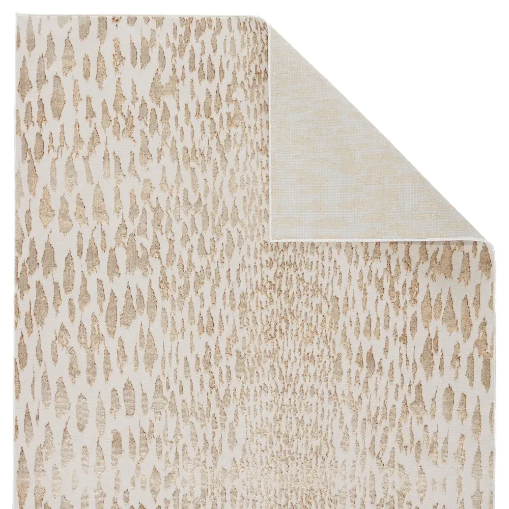 Kalista Animal Patterned Rug - Cream