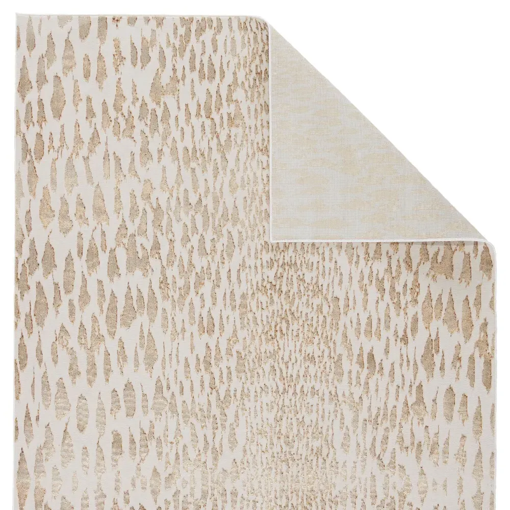 Kalista Animal Patterned Rug - Cream