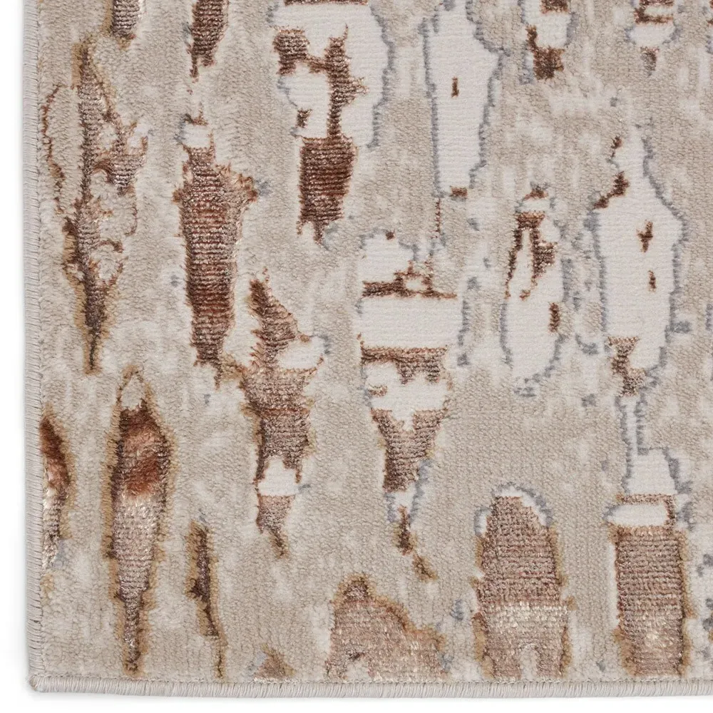 Kalista Animal Patterned Rug Sample - Beige