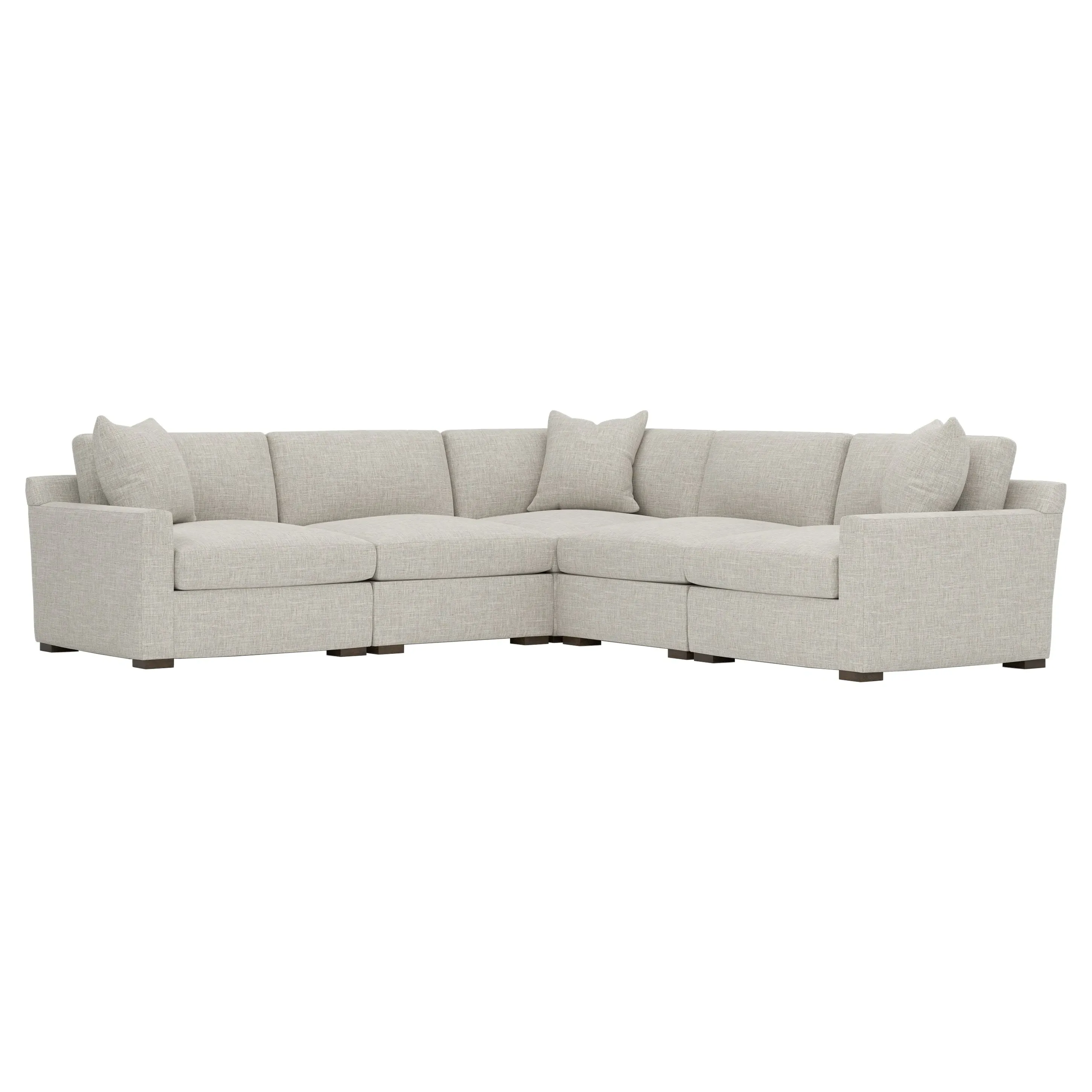 Kamryn 5-Piece Corner Sectional - Fog image