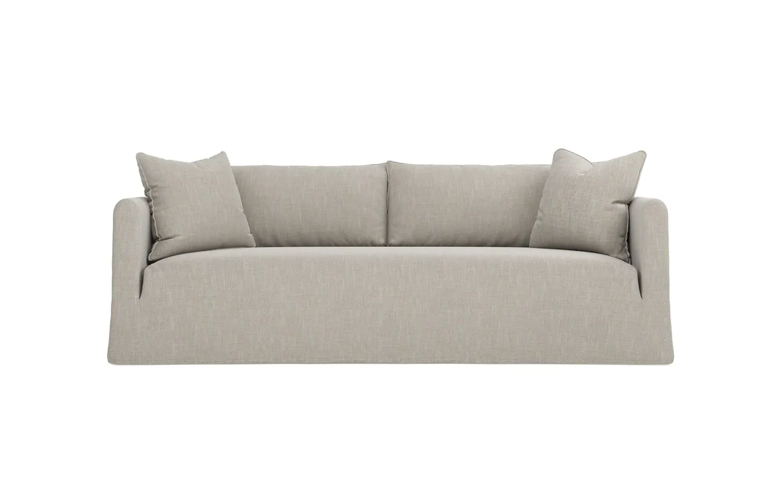 Kaoru 3-Seater Slipcovered Sofa - Dove