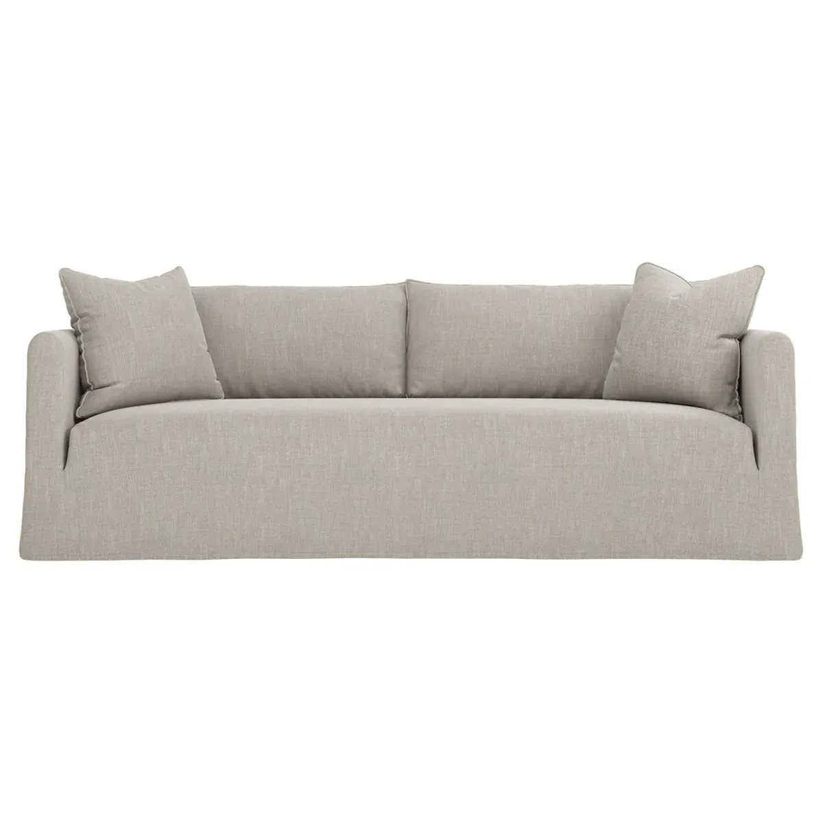 Kaoru 3-Seater Slipcovered Sofa - Dove