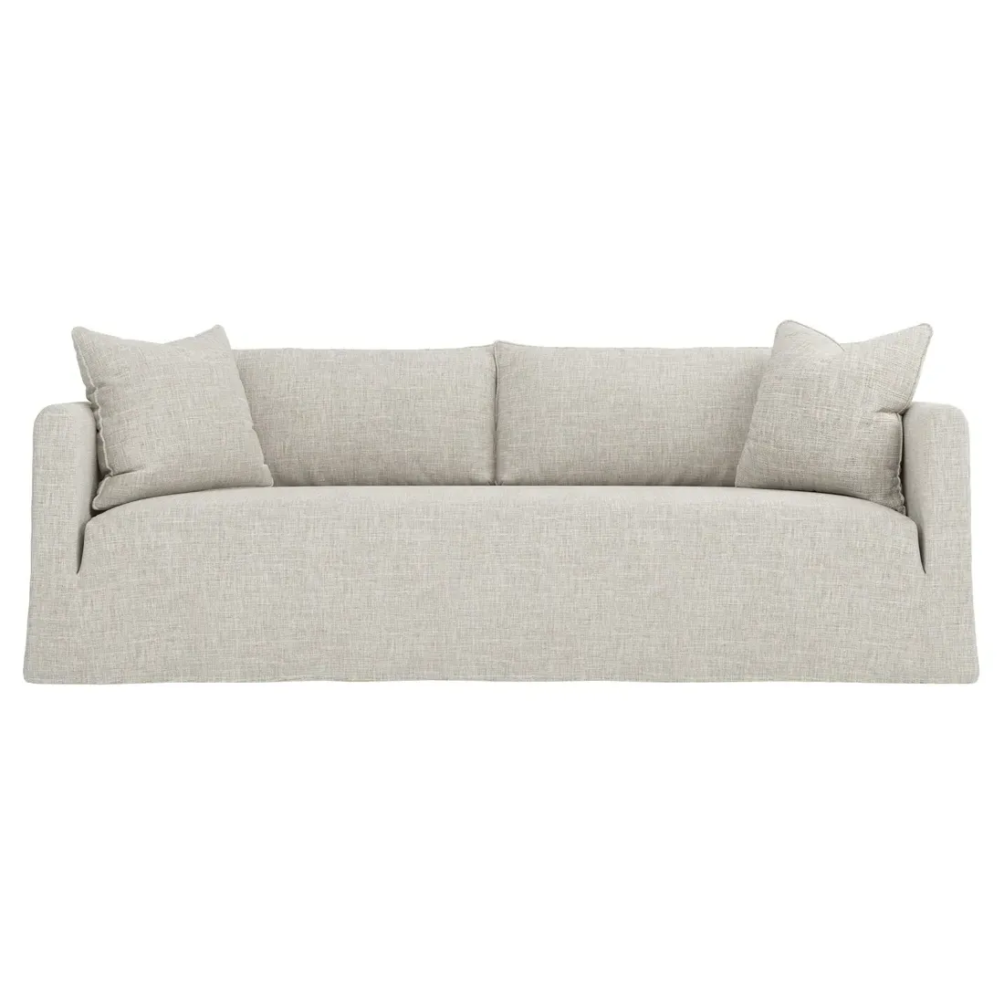 Kaoru 3-Seater Slipcovered Sofa - Fog image