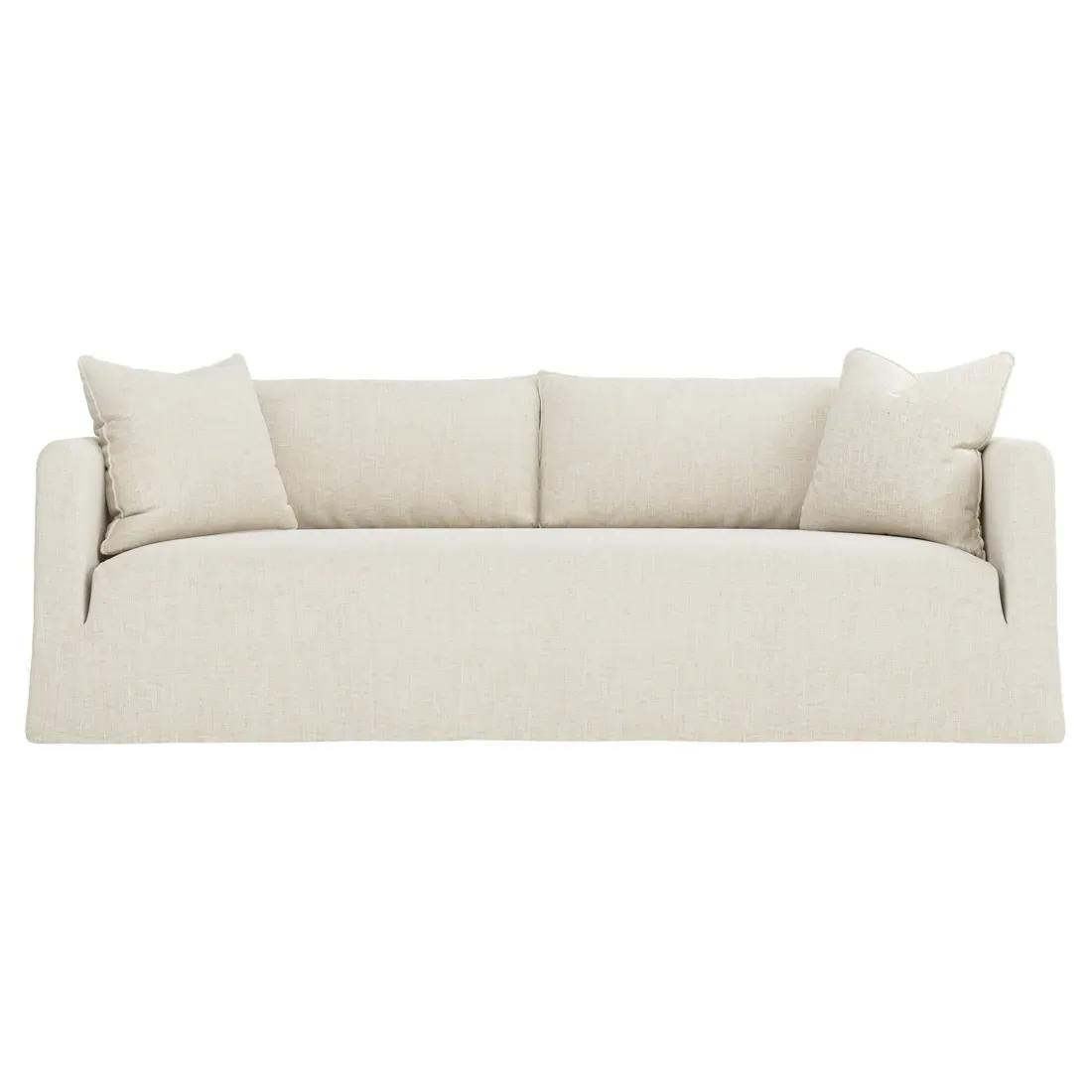 Kaoru 3-Seater Slipcovered Sofa - Vanilla