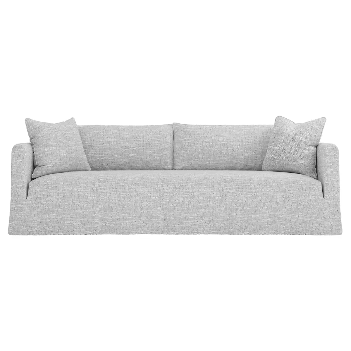 Kaoru 96-Inch Slipcovered Sofa - Frost image