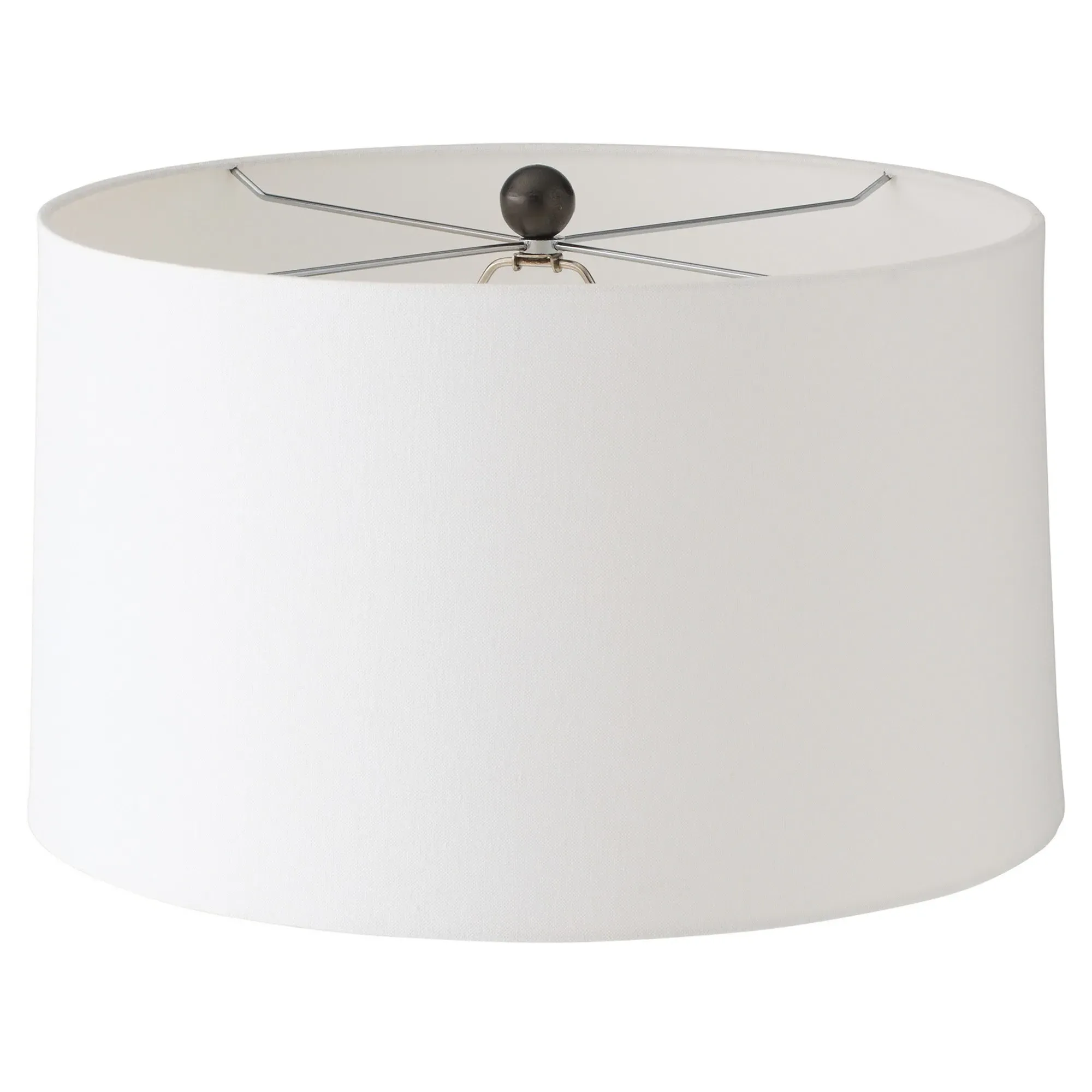 Kash Coastal Column Floor Lamp - Antique Brown, Aluminum