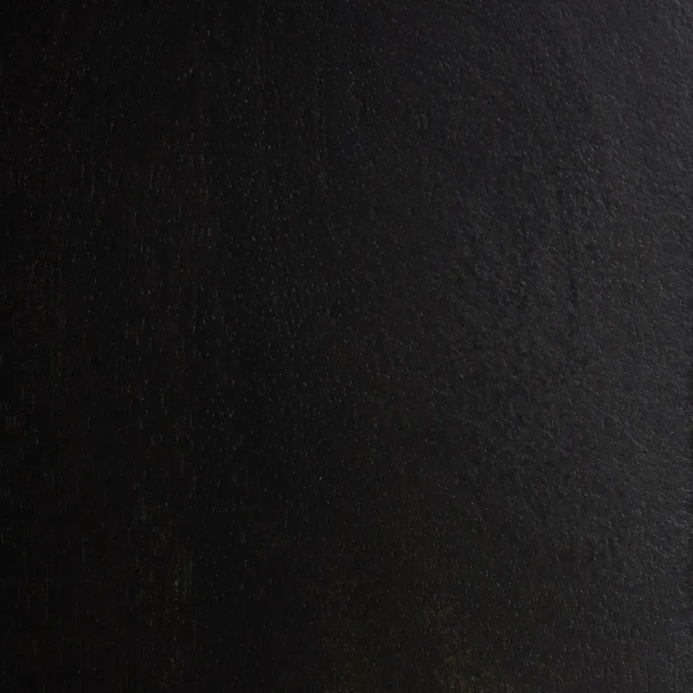 Kashton 6 Door Sideboard with Arched Woven Cane - Black, Mango Wood