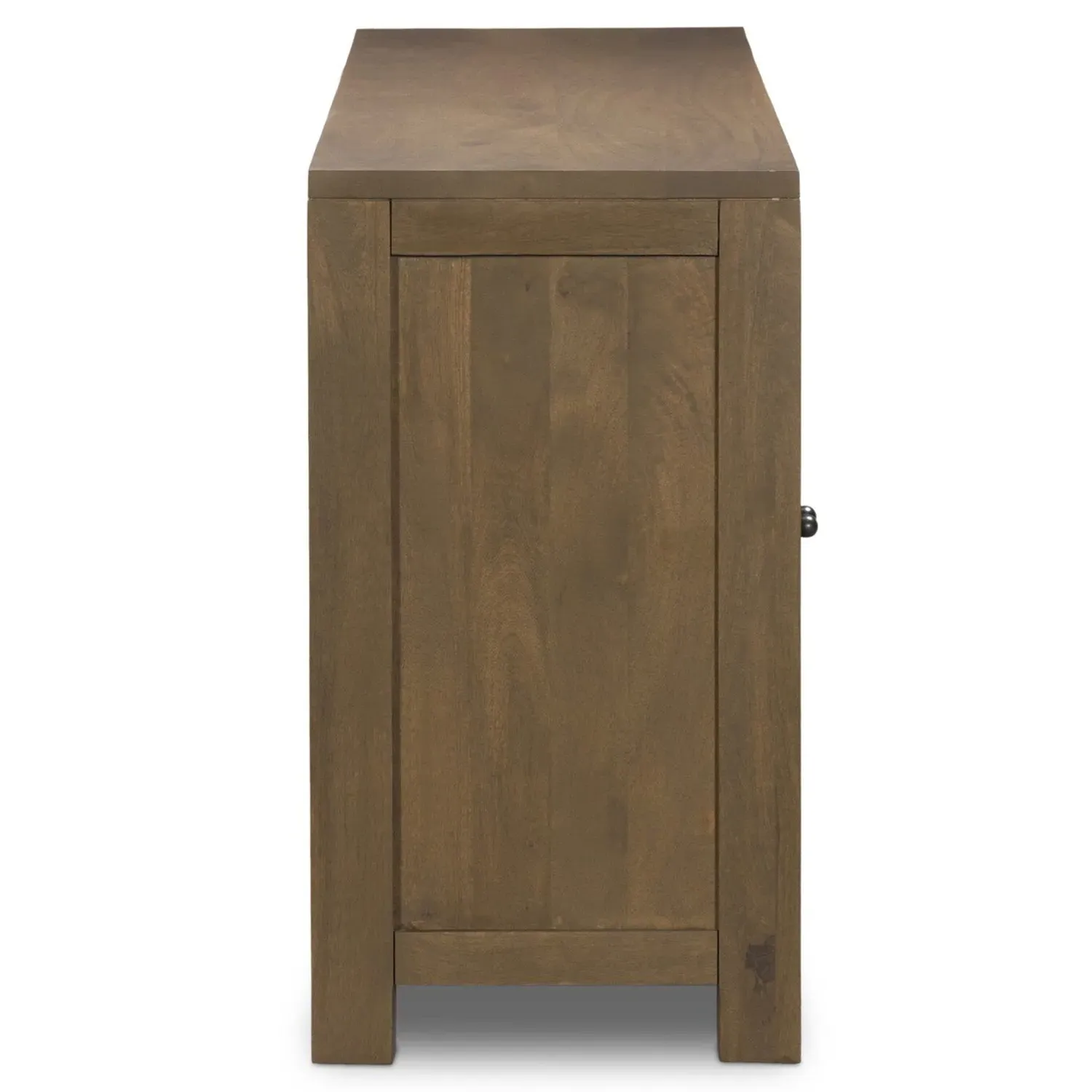 Kashton Sideboard with Arched Cane Doors - Taupe, Mango Wood