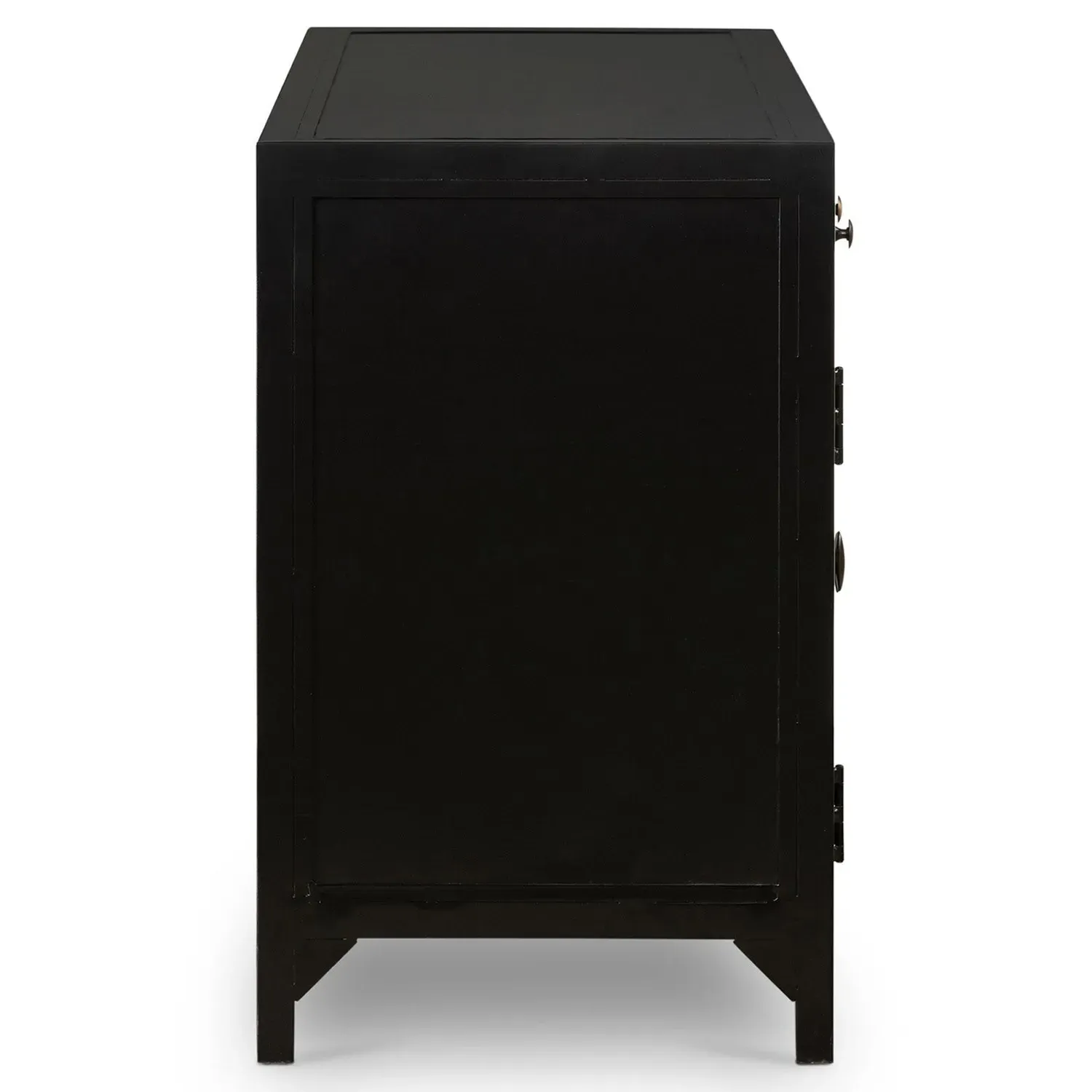 Katren Media Cabinet - Black, Metal