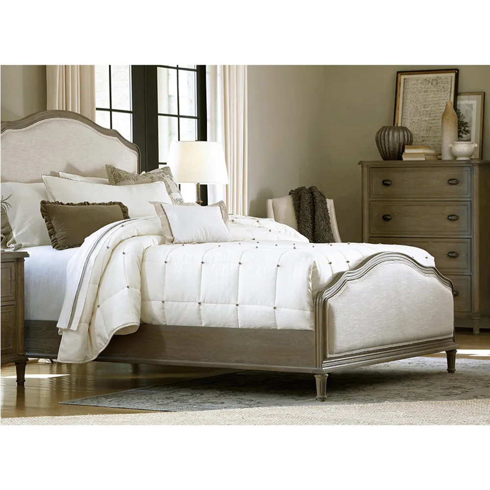 Katrina 2 Drawer Nightstand - Brown Wood