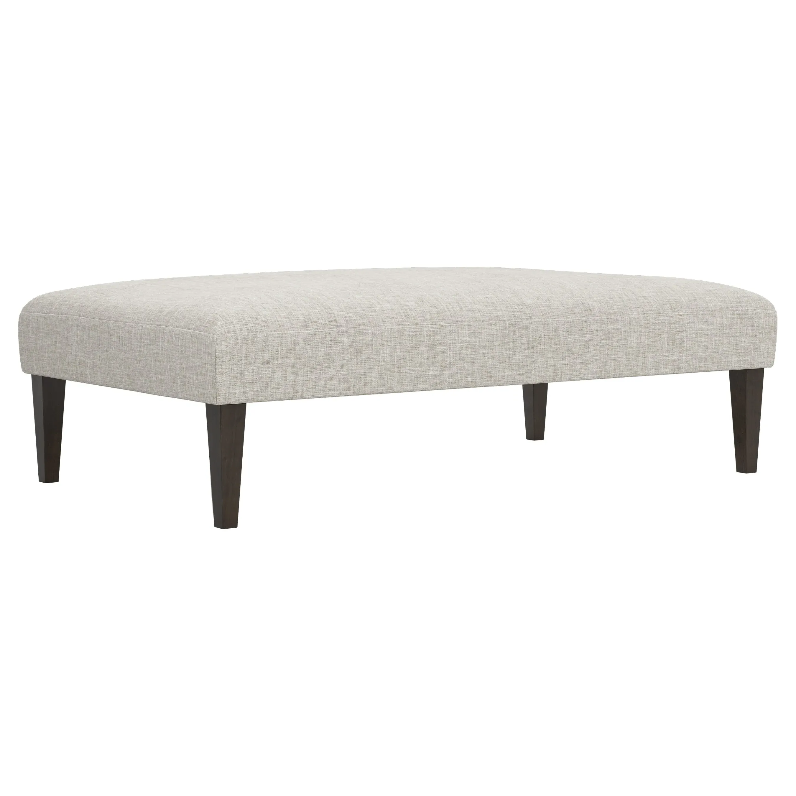 Kavita Rectangular Ottoman - Fog image