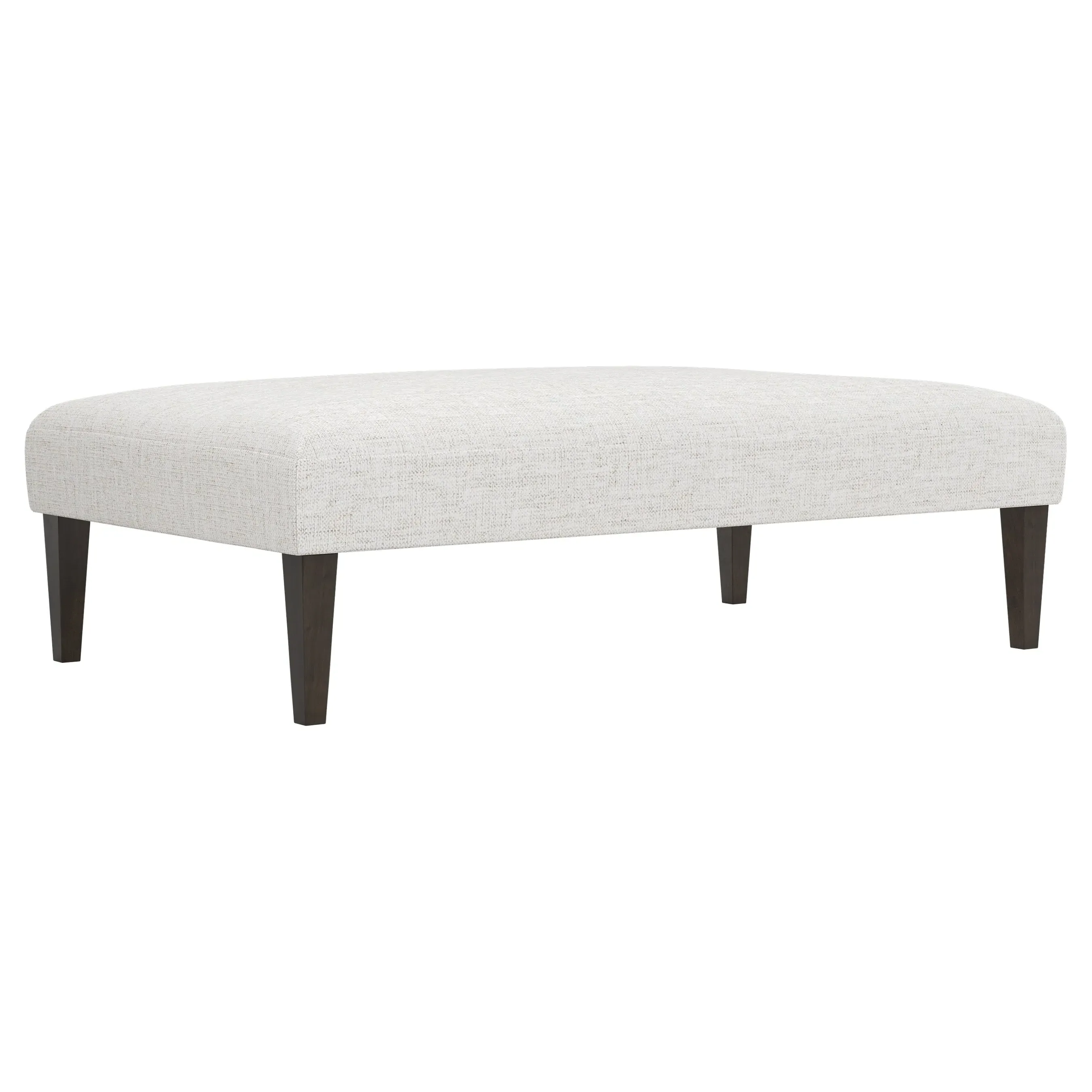 Kavita Rectangular Ottoman - Heathered Ivory