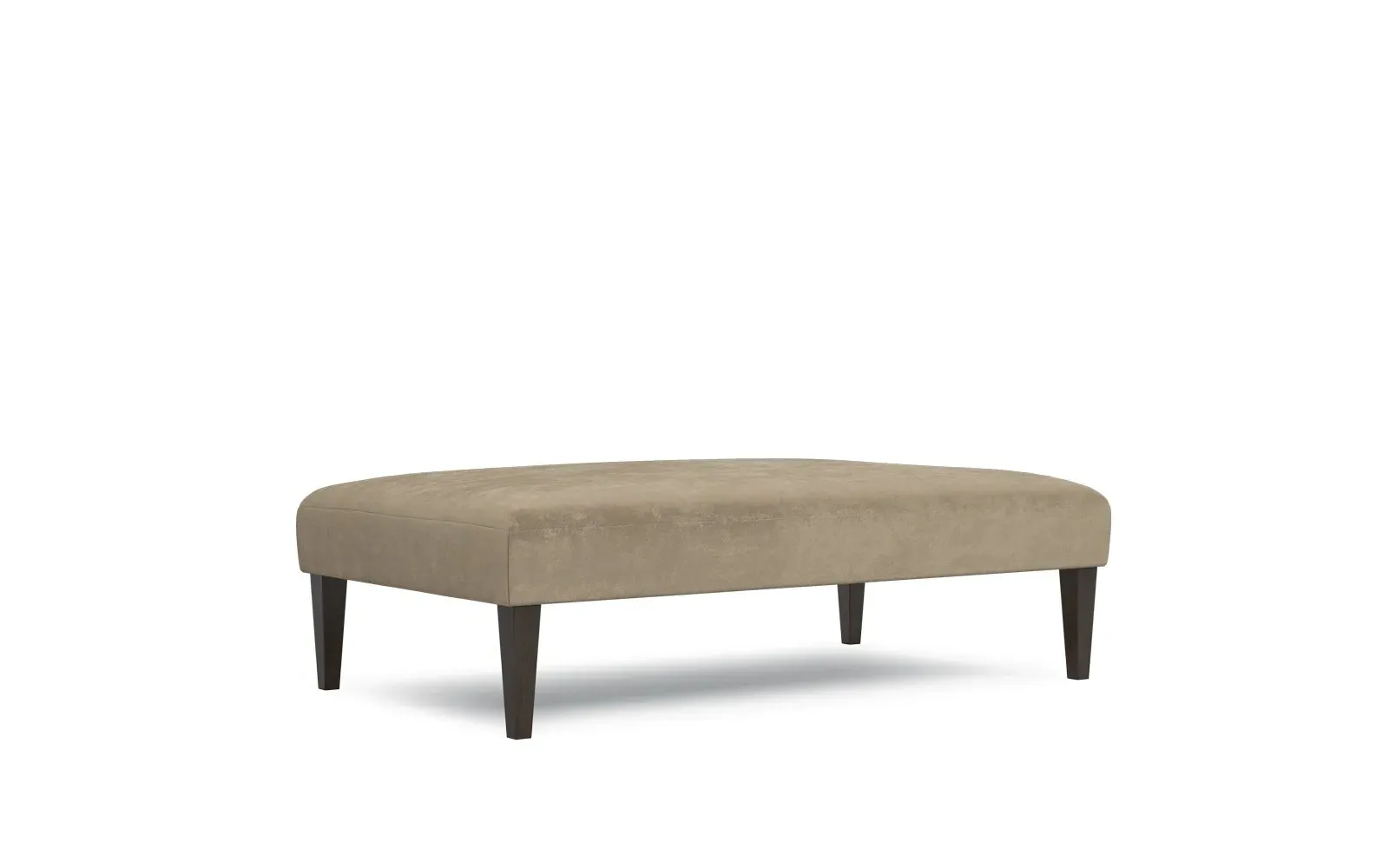 Kavita Rectangular Ottoman - Wheat
