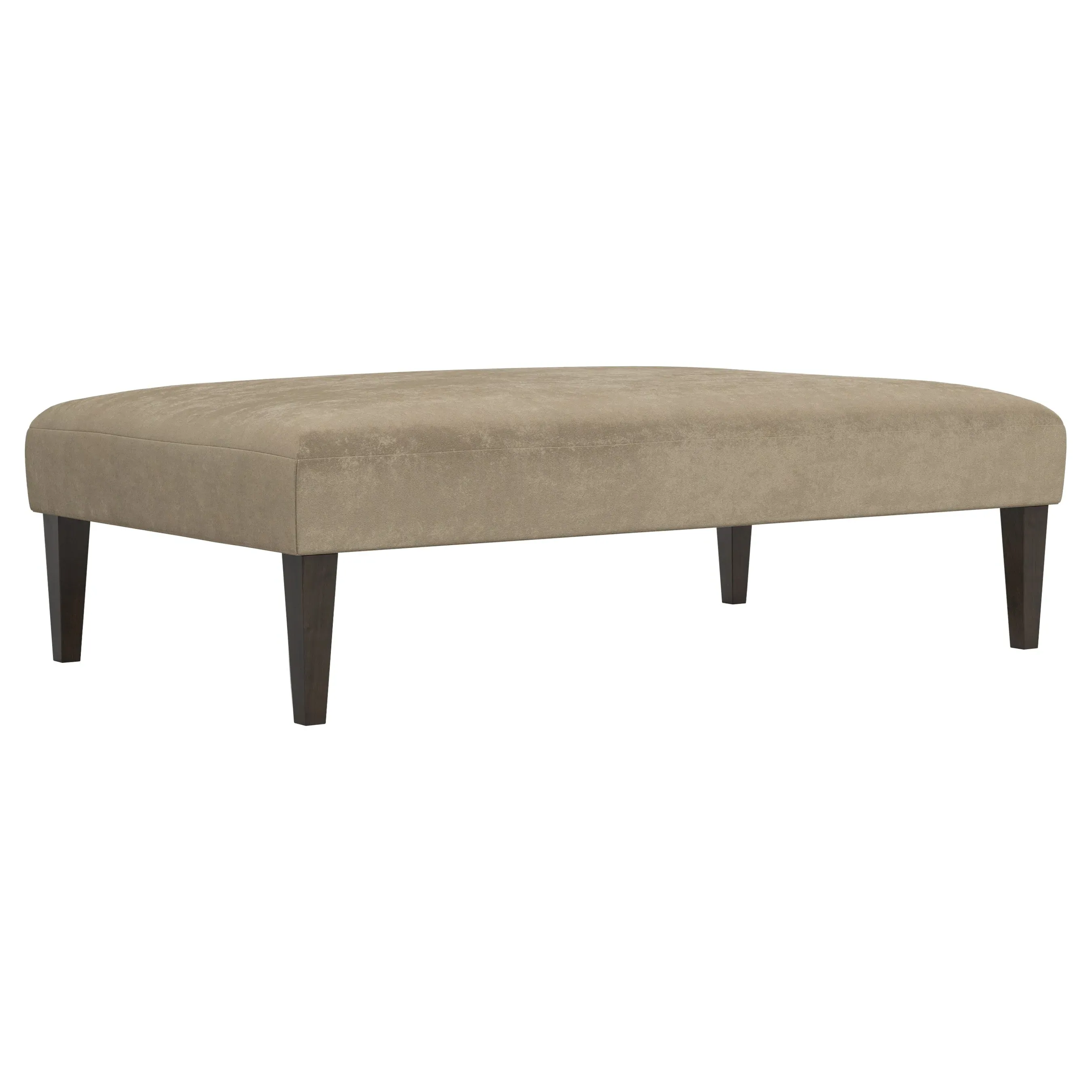 Kavita Rectangular Ottoman - Wheat